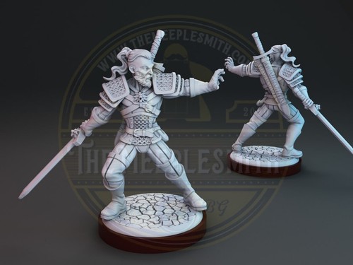 Gerard from "The witcher contract" series miniature for tabletop, board games... - Imagen 4 de 4