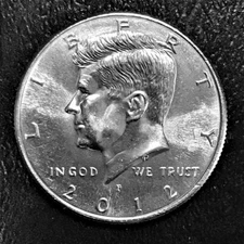 2012-P Kennedy Half Dollar.
