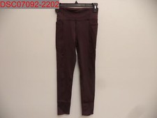 NWT - Gap Fit Teen Girls Rich Eggplant Leggings, Size 10 500069211992