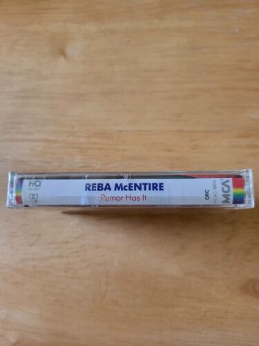Reba Mcentire Rumore Has It Cassette Tape 1990 MCA Brand New and Sealed (CT - Picture 2 of 3