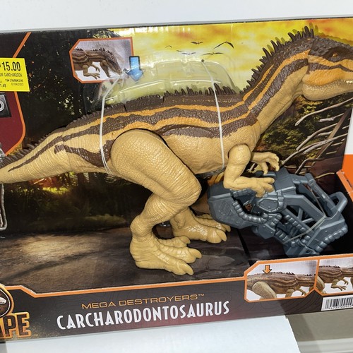 Jurassic World Velociraptor Blue Carcharodontosaurus *NEW* Lot - Picture 4 of 5