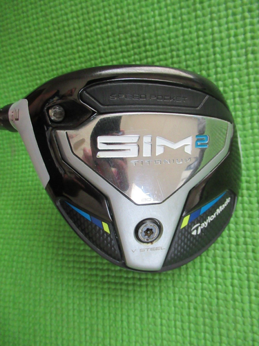 Excellent LH Taylormade sim-2 ti 3 15 fairway wood Left hand. Tensei raw shaft