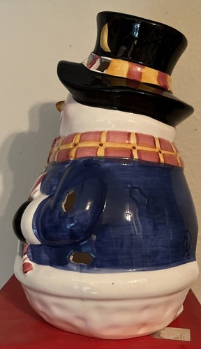 NEW International Silver Co Dolomite Snowman Votive Tealight Candle Holder 8.75" - Picture 5 of 9