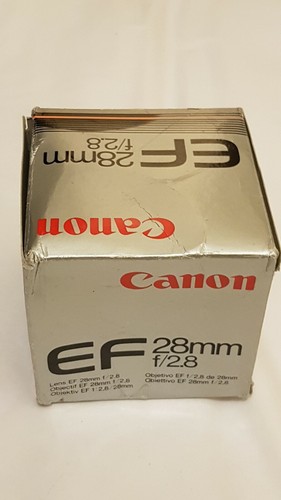 Canon EF 28mm f/2.8 Prime Lens for Canon EOS - With Caps and Boxed. - Picture 4 of 6