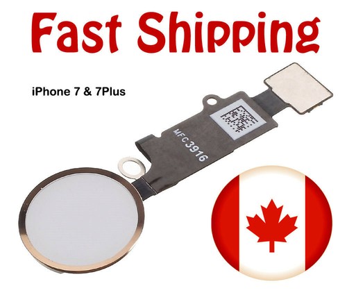 iPhone 8 4.7" Bouton Home Clé Principale Flex Câble Touch ID Remplacement Assemblage - Photo 2 sur 11