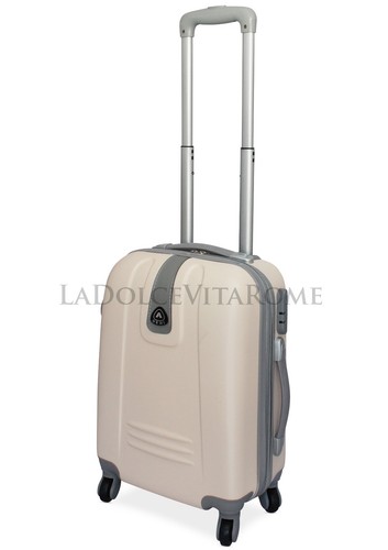 TROLLEY CABINA BAGAGLIO A MANO RYANAIR EASY JET VALIGIA 4 RUOTE LOW COST Ormi - Foto 8 di 20
