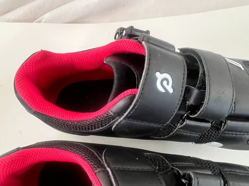 Peloton Bike Spin Cycling Shoes with Cleats Black Size 40 US Ladies 9 / Men's 7 - Picture 7 of 19