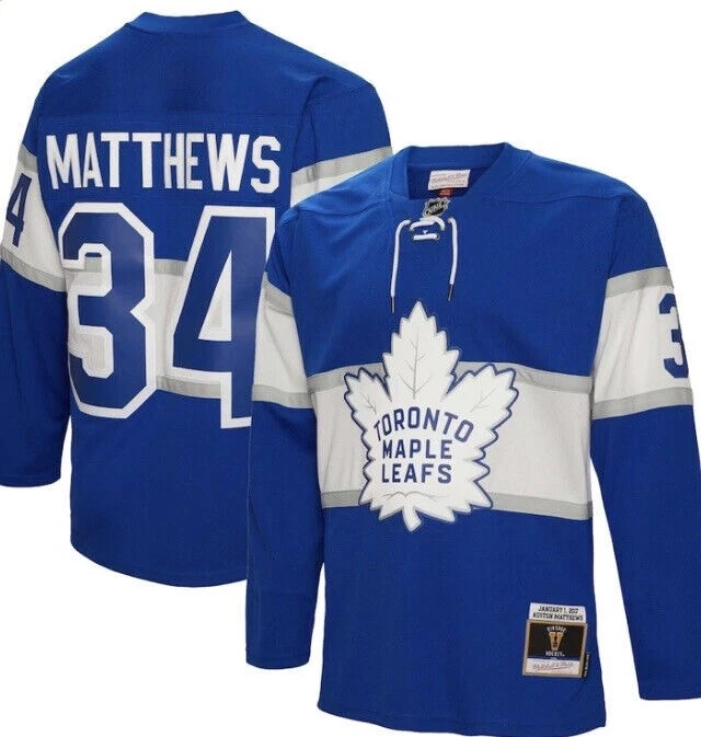 Toronto Maple Leafs Auston Matthews Mitchell & Ness Size Small Hockey Jersey - Image 2 of 4