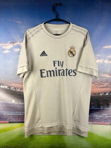 Real Madrid Jersey Home football Soccer shirt 2015 - 2016 Adidas Men Size M