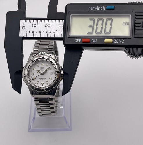 Tag Heuer Professional WR 200M Swiss Women’s Watch WF1412-0 New Battery - Picture 7 of 20