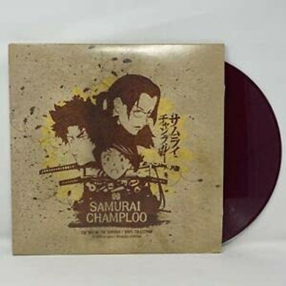 Samurai Champloo - The Way Of The Samurai Vinyl Collection Purple Vinyl 3LP  RARE