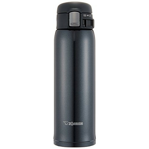 ZOJIRUSHI Water Bottle Stainless 480ml SM-SD48-BC Silky Black New in Box