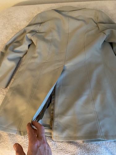Cappotto vintage Dartmouth lunghezza media trincea stile Mac uomo fodera in lana rimovibile - Foto 16 di 18