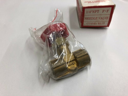 NEW Winters 510 Needle Valve 1/4"NPT FxF - Picture 3 of 3