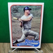2024 Topps Series 2 1989 Topps Baseball #89B2-21 Mickey Mantle New York Yankees