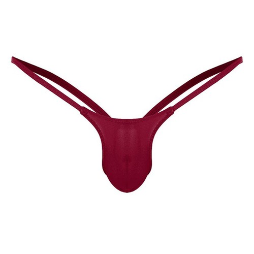 Mens Open Back Underpants Low Rise Briefs Solid Sexy G-string Thong Underwear K - Picture 15 of 16