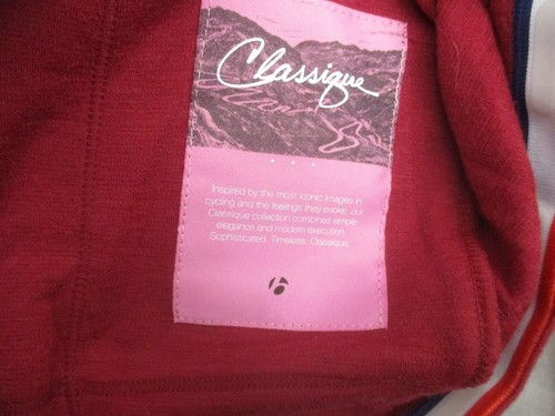 Bontrager Size S Womens Red 100% Merino Wool Full Zip Thermal Cycling Jersey 804 - Picture 10 of 11