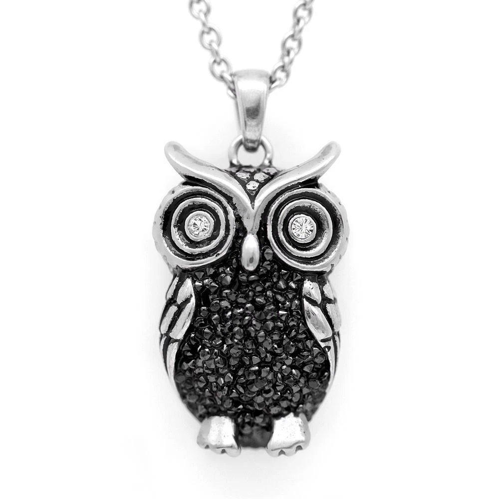 Swarovski owl best sale necklace