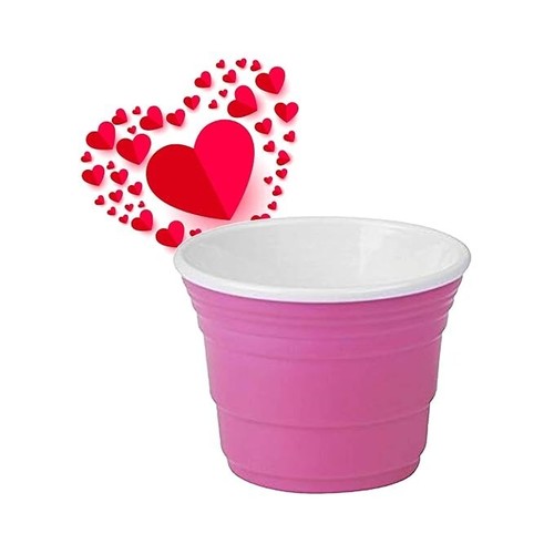 Red Cup Living 6029 Reusable Shooter Cup, 2 oz, Pink