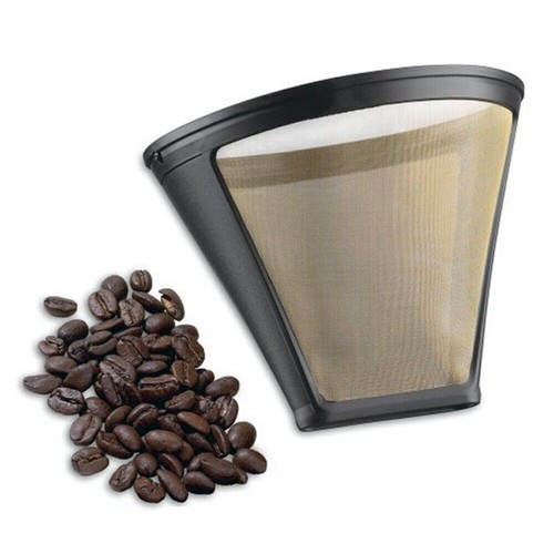 Kaffee-Dauerfilter Goldton Größe 4 Edelstahl AE - Bild 3 von 6