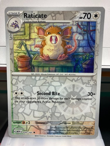 1x Reverse Holo - Pokemon Scarlet & Violet-151 /165 Card ($2+ Order Required) - Picture 20 of 156