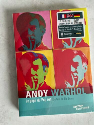DVD ANDY WARHOL LE PAPE DU POP ART NEUF SOUS BLISTER - Afbeelding 1 van 2