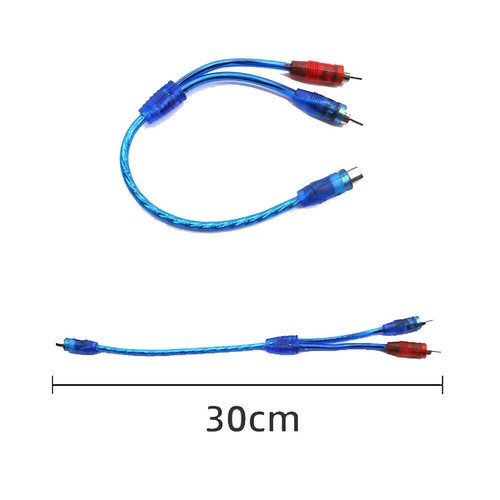 4X RCA Y Splitter Audio Jack Cable Adapter 1 Female to 2 Male Connector USA - Picture 3 of 18