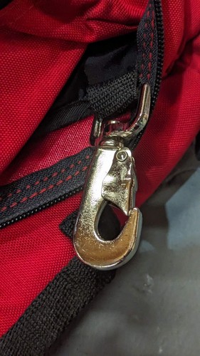 Iron Duck OR Pack Medical Bag First Aid Military USGI Red Zip Fold Patient Empty - Picture 7 of 9