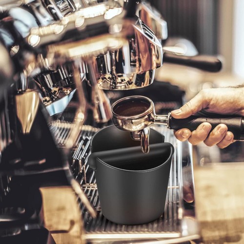 Abschlagbehälter Kaffee-Knockbox Abklopfbehälter Kaffeesatz Ausklopfbehälter - Bild 6 von 15
