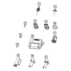 Mopar 68538046Ab Keyless Entry Transmitter