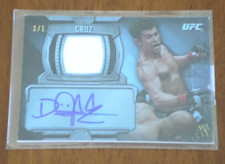 RARE TOPPS 2014 UFC FORMER BW CHAMP DOMINICK CRUZ KNOCKOUT RELIC KO AUTO 1/1 MMA