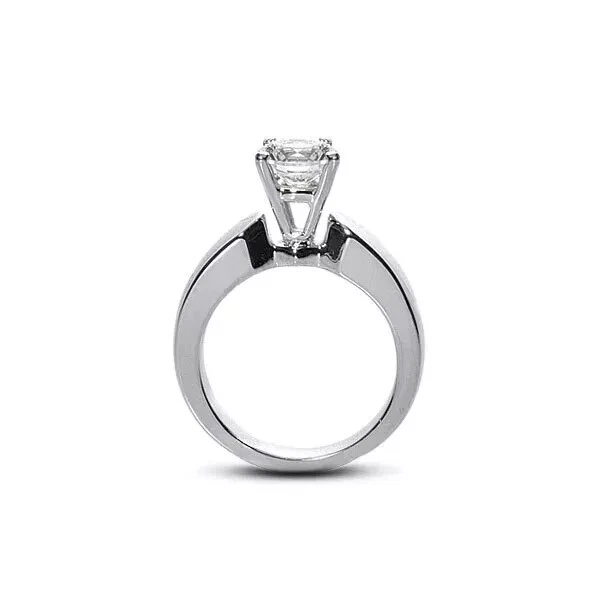 14K White Gold 0.24 Carat Lab Created CVD Diamond Solitaire Engagement Ring - Image 4 of 4