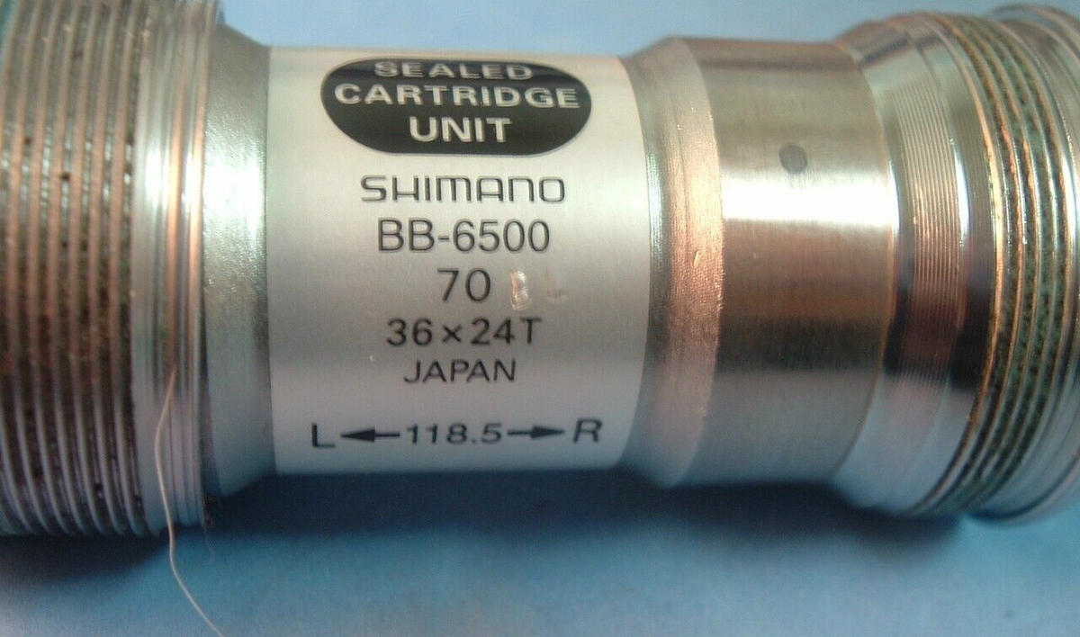 Shimano Ultegra BB-6500 Cartridge NEW/NOS Bottom Bracket-70x118