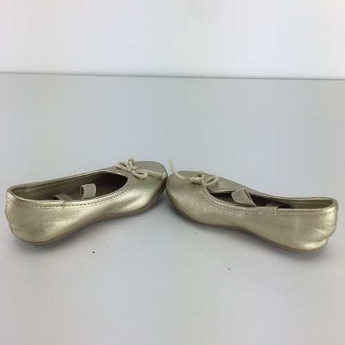 Ballet Flats Shoes Baby Toddler Girl Zoe Zack Gold 5.5 Koala Kids White 5 **FLAW - Picture 19 of 21