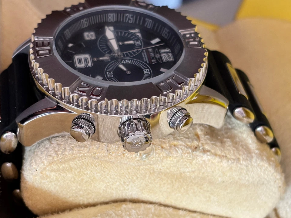 NUEVO RELOJ INVICTA 6708 SEASPIDER SUIZO DE CUARZO PARA HOMBRE 100 m C/R 504 D CALIBRE 316L Foto 3 de 4