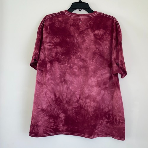 Virginia Tech Hokies Kurzarm T-Shirt Gr. XL Tye-Dye Rot - Bild 3 von 4