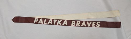 Vintage 60er Jahre Palatka High Braves Kurzarm Sweatshirt mit Brief, Fußball, et - Bild 7 von 11