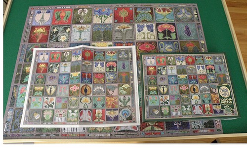 Cobble Hill Art Nouveau Tiles 1000 Piece Puzzle - 第 2/2 張圖片