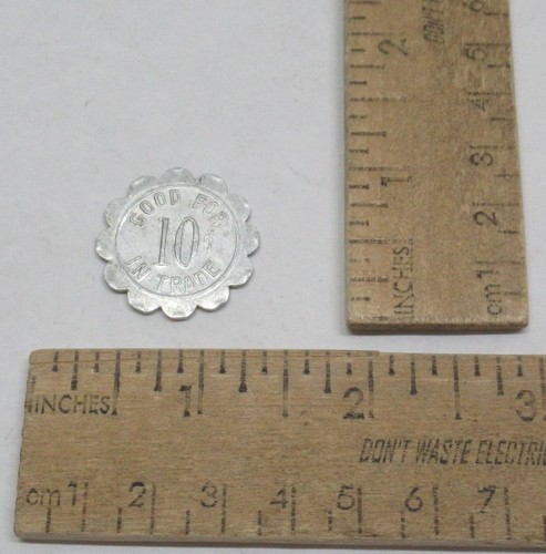 RUBÍ - BUENO PARA 10¢ EN COMERCIO - MONEDA - FICHA - # 3455 - Imagen 6 de 7