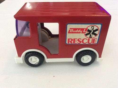 VINTAGE BUDDY L RESCUE TRUCK MADE IN JAPAN - Bild 3 von 9