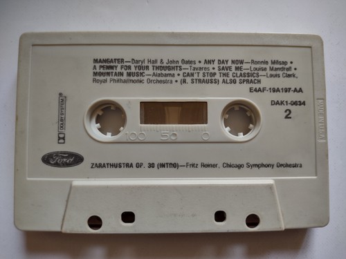 Ford Promo Cassette ONLY Star Wars Return Of The Jedi, Eurythmics DAK1-0634 - Bild 2 von 2