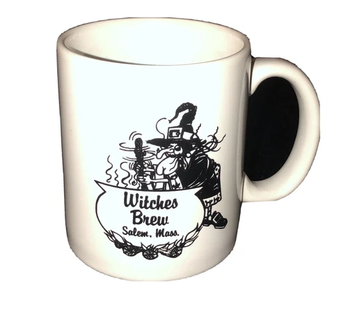 Witch / Witches Brew Salem, Massachusetts. Coffee Mug / Tea Cup Halloween