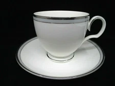 NORITAKE AEGEAN MIST CUP & SAUCER   - 3" 0302G