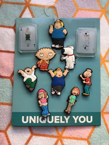 Crocs Handmade jibbitz 5pc Bob's Burgers Family Guy Louise Stewie Shoe Charms - Picture 25 of 28