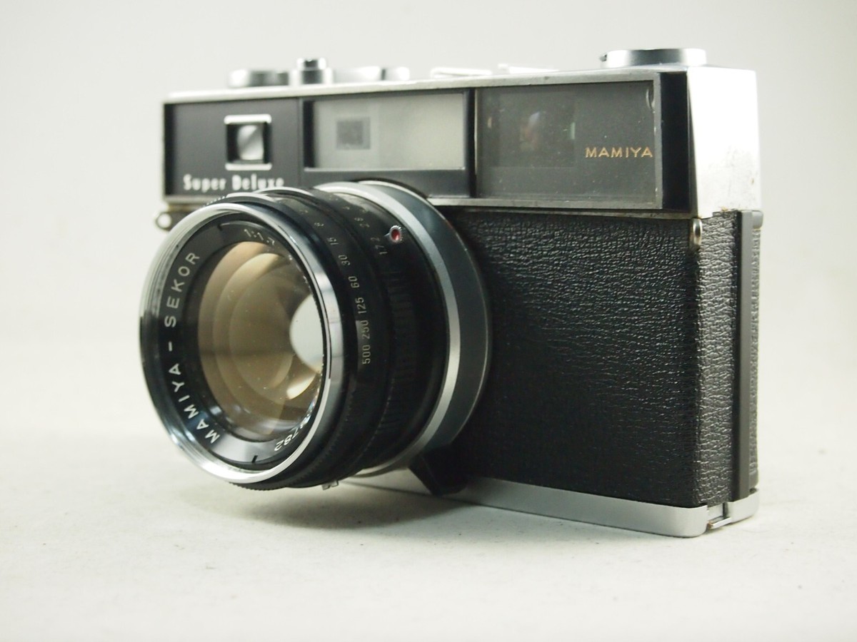 MAMIYA マミヤ Super Deluxe フィルムカメラ レンズ 1:1.5 f