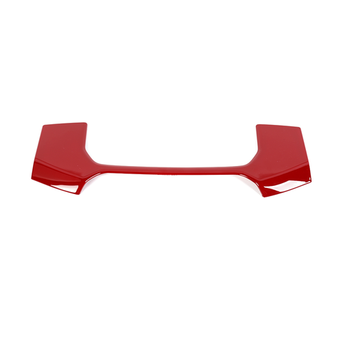 Cubierta de borde de ventilación de aire para consola central de automóvil roja navegación para Ram TRX 2021-23 - Imagen 9 de 9