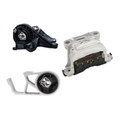 New Set of 3 Engine & Trans Mount for 2018-2019 Chevy Traverse 2.0L Auto Trans