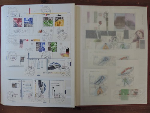 BRD Slg. Kombinationen aus Beethoven Block bis Euro Tagesstempel + postfrisch ** - Bild 9 von 10
