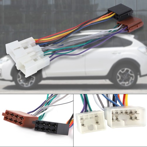 Arnés de cableado ISO Enchufe de radio estéreo Conector de cableado Adaptador para Toyota - Imagen 8 de 12