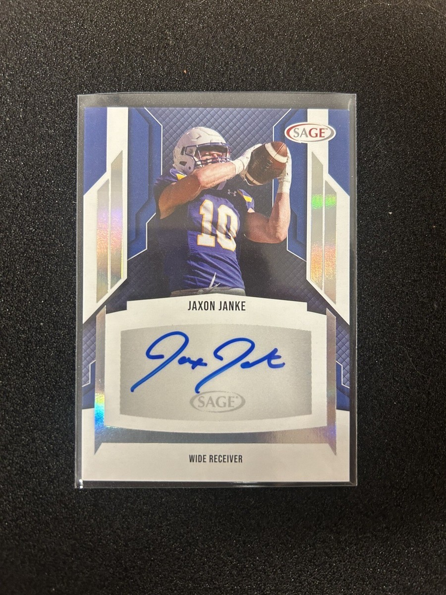 Jaxon Janke 2024 SAGE HIT Low Auto Silver Foil Autograph | eBay